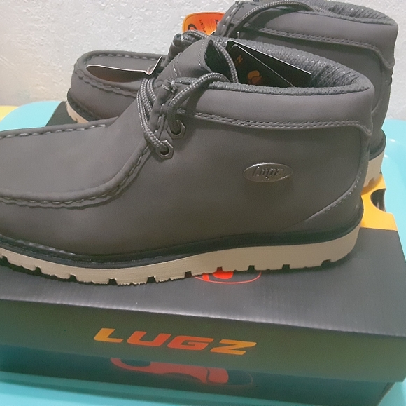 non-slip work shoes, dark gray size 6.5 main image 4